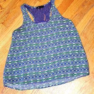 Tank Top with Lace accent